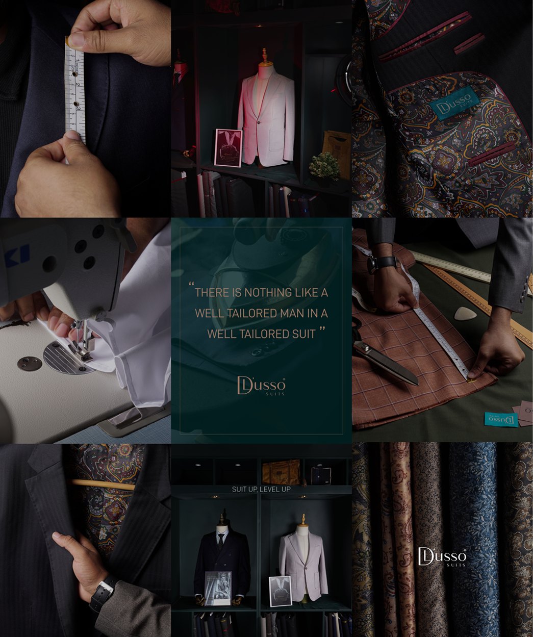 The D’Lusso social grid planned as a whole.