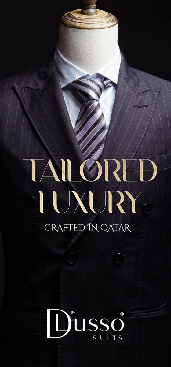 Social story format — Tailored Luxury, Crafted in Qatar